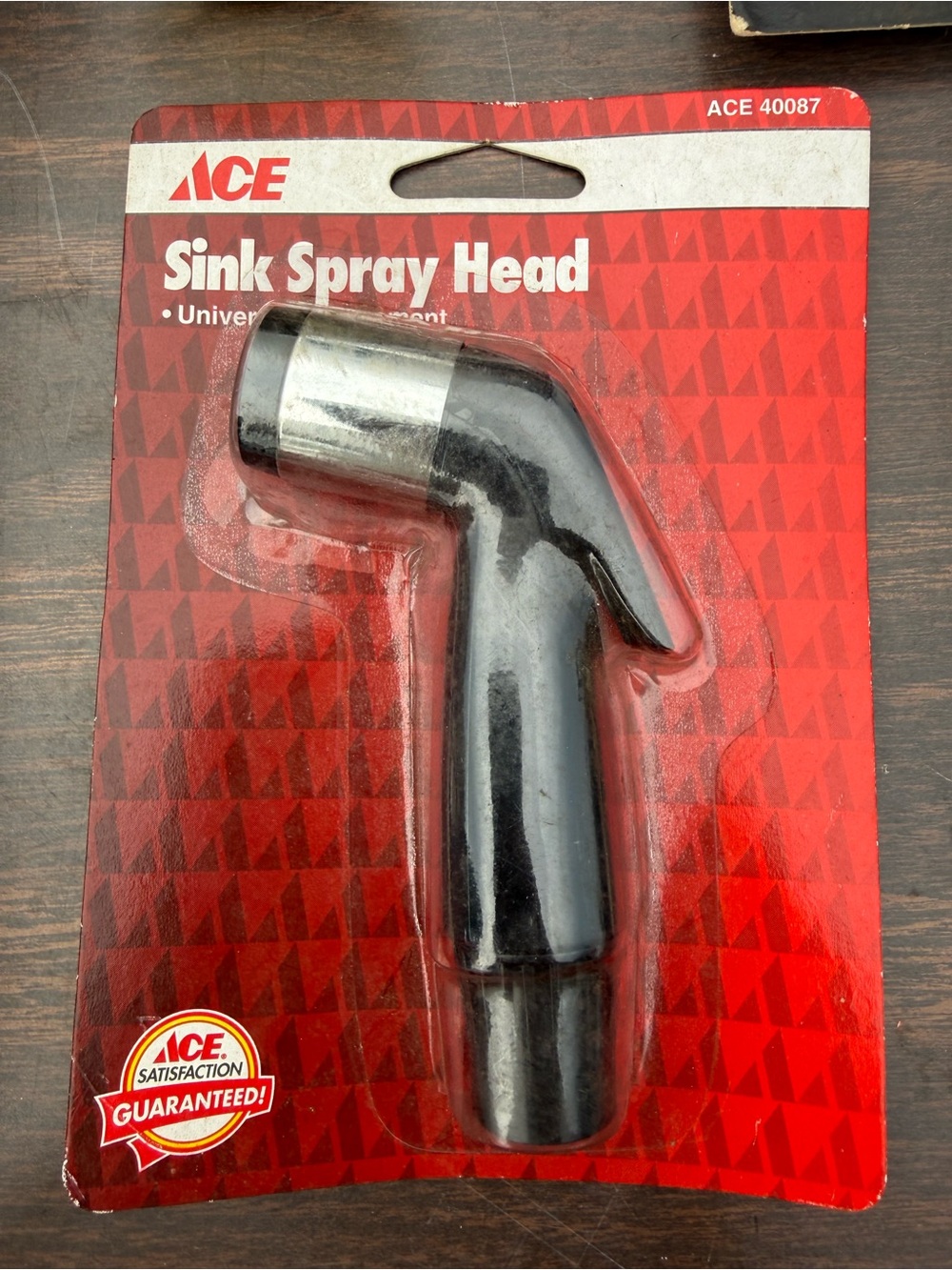 Black Sink Spray Head - Universal Replacement